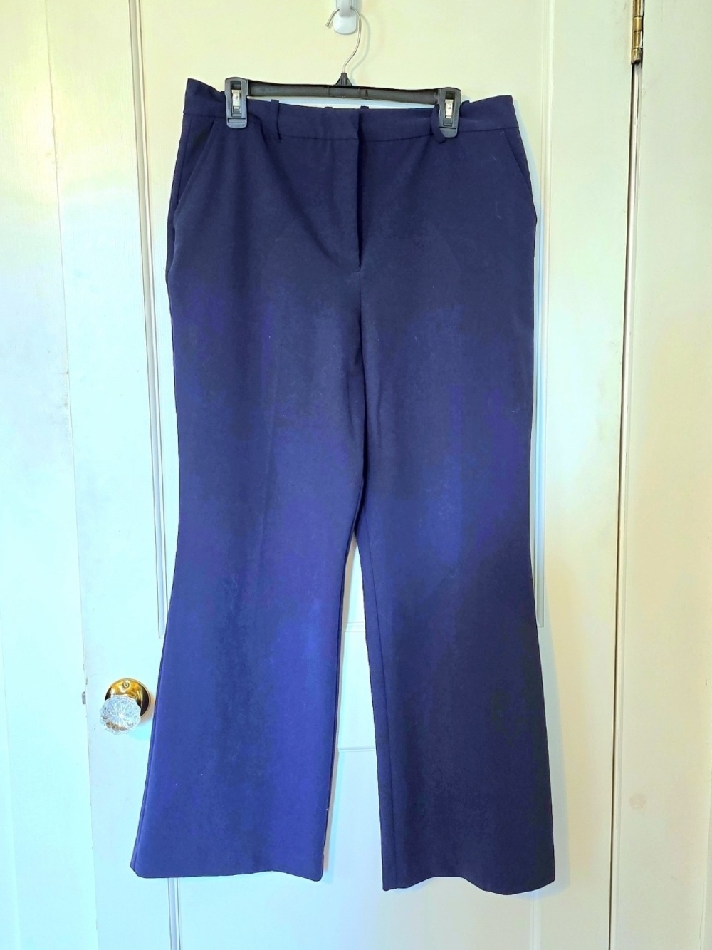 Worthington Navy Barely Bootcut Dress Suit Pants Trousers